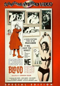 Color Me Blood Red de Herschell Gordon Lewis - 1965 / Horreur 