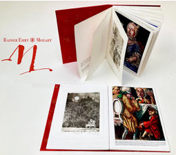 Mozart, Künstlerbuch, Radierung / FineArt Print, 2025