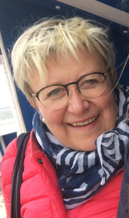 Foto von Solveig Mandel im Strandkorb