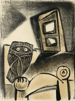 Pablo Picasso: Hibou à la chaise, 1947 (Foto: Münchner Künstlerhaus)