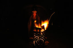 Schamanin papajehaja, Heilige Sexualität, Ekstase, Ritual, Feuer, Tantra