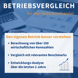 Naturkosthandel - Betriebsvergleich und Kennzahlen