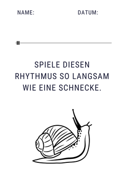 Gratis Arbeitsblätter Rhythmus Grundschule Tiere