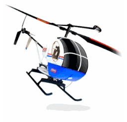 Hughes 300 RC Helicopter