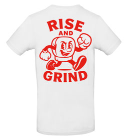 SC Int'l Street Combatives Rise And Grind Shirt weiß