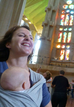Travel Barcelona Baby Sagrada Familia