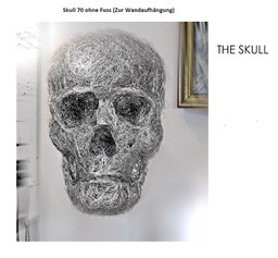 Skull for wall