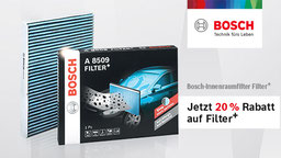 Bild zeigt Bosch Luftfilter mit Verpackung