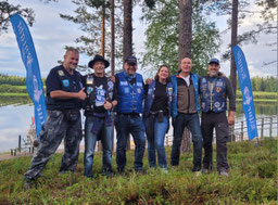 Axel Reibel (Vice-Chairman EC), Corinna Deibrich (Secretary EC), Alfons Ulrich ("Alf" Secretary GER XIV), Peter Dorsch (Webmaster GER XIV), "Buschi" und "Hitti" 