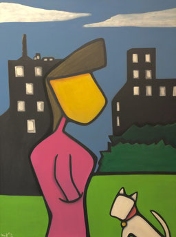 City Life 60 x 80 Acryl 