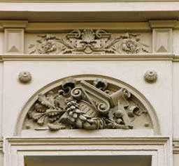 Plauen, Rähnisstraße 40, Fassadendetail