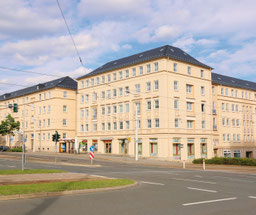 August-Bebel-Straße 2-18, Bahnhofstraße 58/60, Plauen