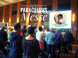 Vortrag mit über 100 Teilnehmern auf der PARACELSUS MESSE 2012 in Düsseldorf.