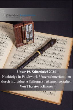 Rechtsanwalt und Steuerberater Thorsten Klinkner berät Sie bei der Gründung Ihrer unternehmensverbundenen Familienstiftung.