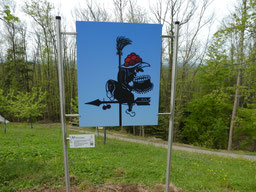 Unsere Autorinnen und Autoren als Künstlerinnen und Künstler am Kunstweg Weinsüden, Sasbachwalden