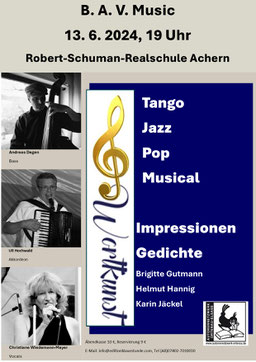 Donnerstag,13.06.Robert-Schuman-Realschule Achern 19 Uhr