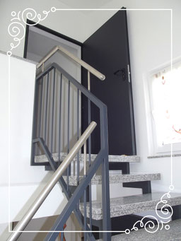 Ferienwohnung Schnell Treppenhaus