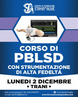 IRC BLSD AMBULANZA SOCCORSO  EGA CUORE ECG   PTC ILS  118 ELISOCCORSO SIMULAZIONE ALTA FEDELTà PBLSD COMUNITà  GESTIONE DELLE VIE AEREE ACAM TRIAGE PUGLIA AHA AMERICA HART ALS EPILS EPALS AMBU LAERDAL STAYIN ALIVE COLLARE CERVICALE EZIO CORSI NIV CORSI