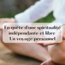 Personne en position de méditation. en quête de spiritualité