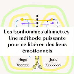 Dessin des bonhommes allumettes pour se libérer des liens émotionnels