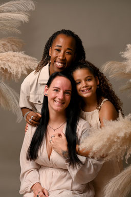 moeder en dochter fotoshoot