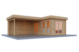 Gartenhaus 680x480cm