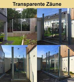 Transparente Zäune