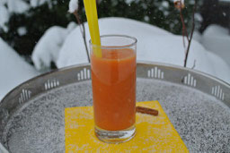 Orangen-Zimt-Smoothie mit Ingwer