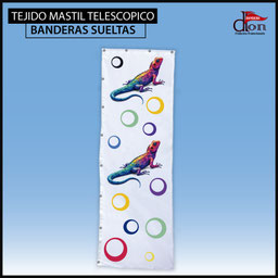 Bandera Respuesto Mástil Teléscopico