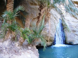 Oasis de montaña en el Atlas