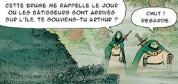 arthur-chevalier-aventurier-personnage étrange-médiéval fantastique-bd-francoi salembier