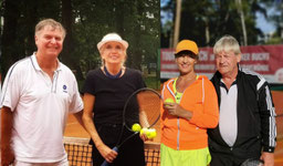 2. Platz C. Steinmetz/H. Roschke Petersen  1. Platz R. Porombka/H. Schulze