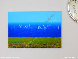 Ostsee mit Segelbooten als Leinwanddruck