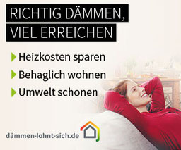 Partner der "dämmen lohnt sich" Kampagne