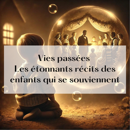 Un enfant qui regarde dans une vie sa vie passée