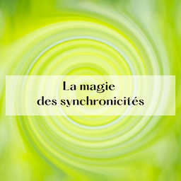 une spirale verte pour la magie des synchronicités