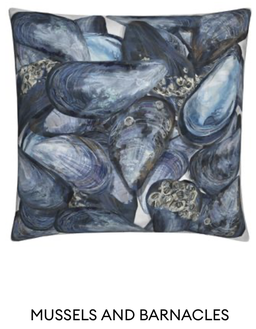 mussel shell design drawing art
