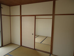 和室2間の部屋