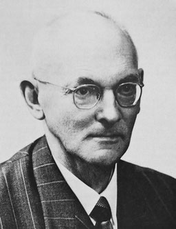 Portrait von Hans Berchtold. Reproduktion aus Neues Bieler Jahrbuch 1975.