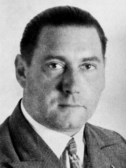 Politiker und Journalist August Baumann. Foto: Reprod. aus Neue Schweizer Biographie, Basel, 1938.