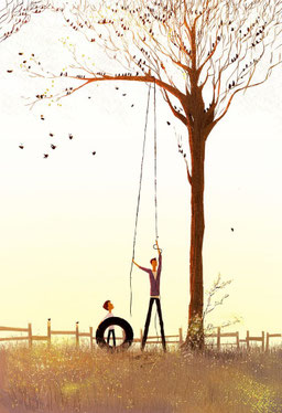Das Kind ist der Vater des Mannes. Bild Francesca Bizzeti/Pinterest