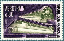 Timbre consacré à l'aérotrain