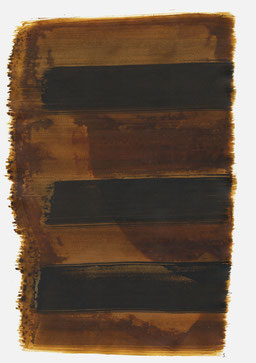 "Aufschrei 20:17 Uhr", 2015, 48 x 36cm