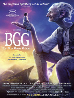 Le BGG - Le Bon Gros Géant de Steven Spielberg - 2016 / Fantastique