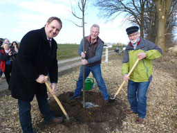 Julian Fischer, Jürgen Röper und Heino Hüncken