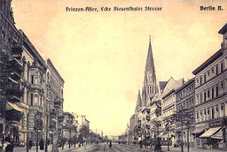 Die Prinzenallee um 1910