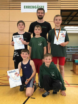 unsere Teilnehmer mit Coach Matti