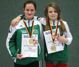 Glückwunsch an Evy und Maria