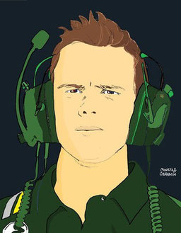 Giedo van der Garde by Muneta & Cerracín