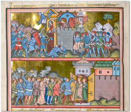 Scola Metensis-In Terra aliena-Munich, BSB, ms 13, f°18v